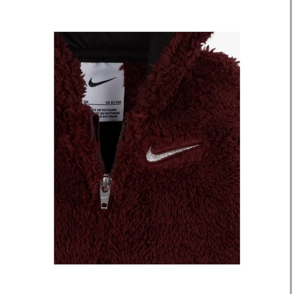 Nike Baby Boys Frosty Fun Sherpa Coverall new - Picture 6 of 6